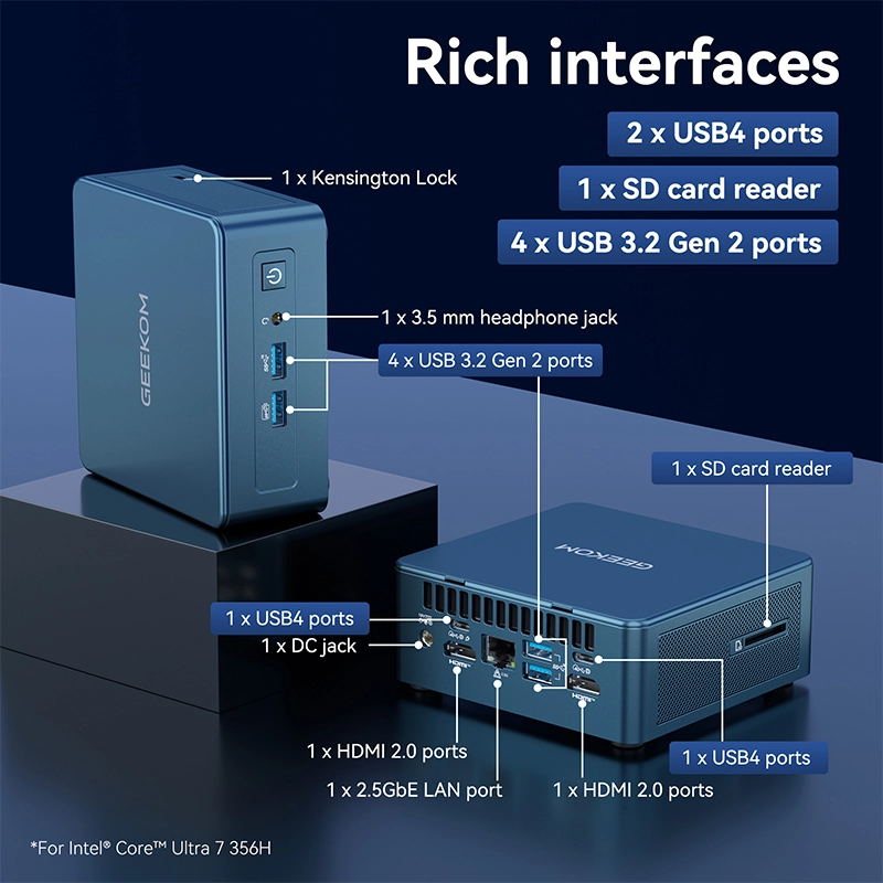 GEEKOM IT13 2026 Mini PC U7-356H 800×800