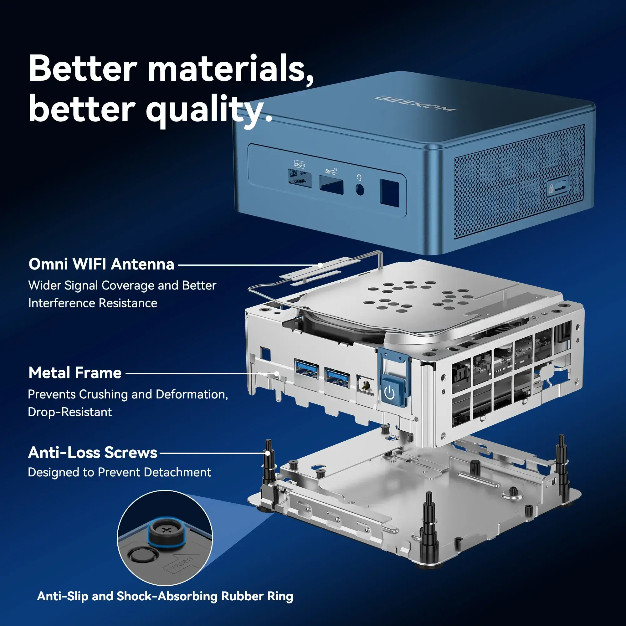 GEEKOM IT13 2026 Mini PC U7-356H 800×800