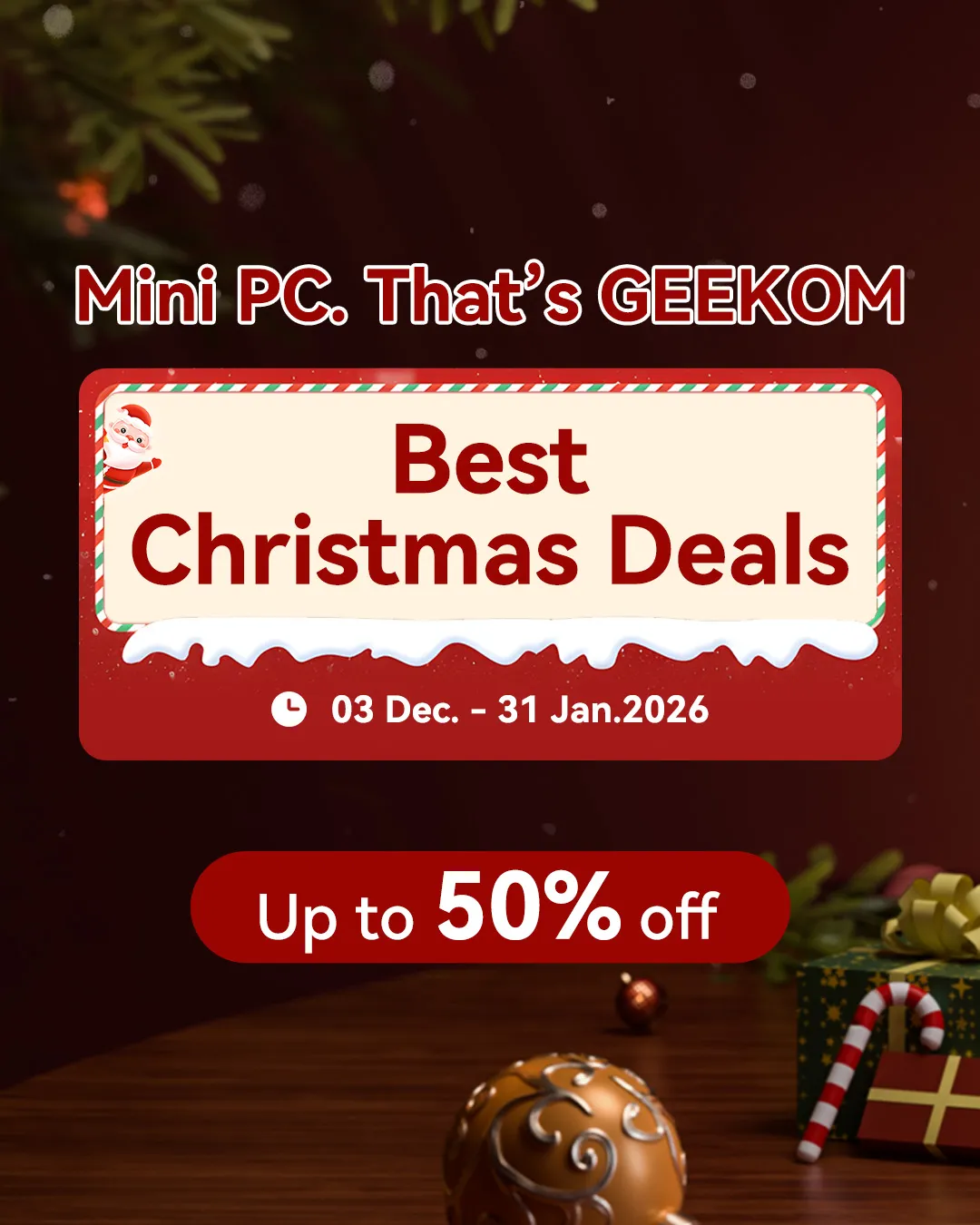 christmas sale geekom 2025