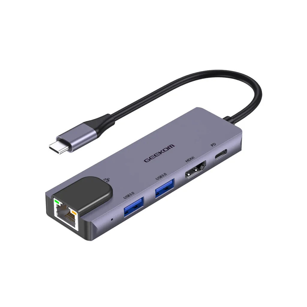 GEEKOM 5-in-1 USB-C Hub