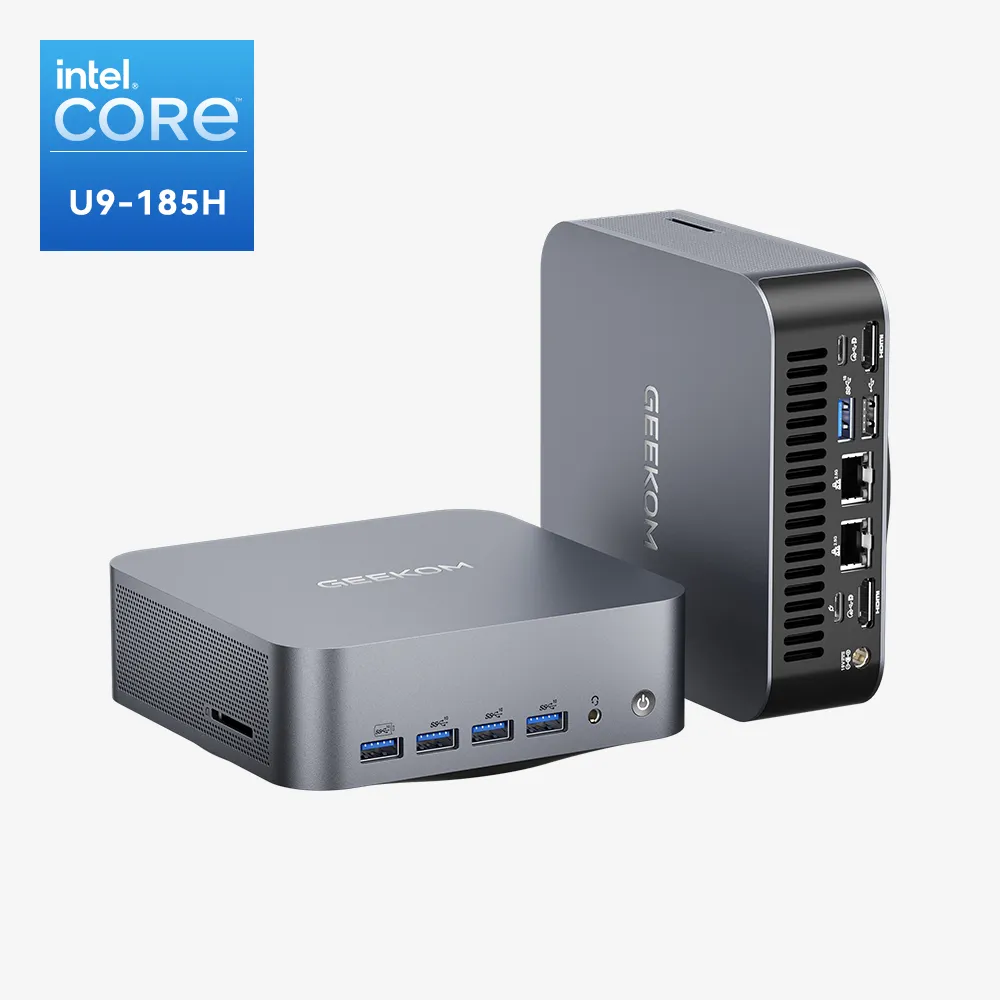 GEEKOM GT1 Mega AI Mini PC with Intel® Core™ Ultra 9 185H