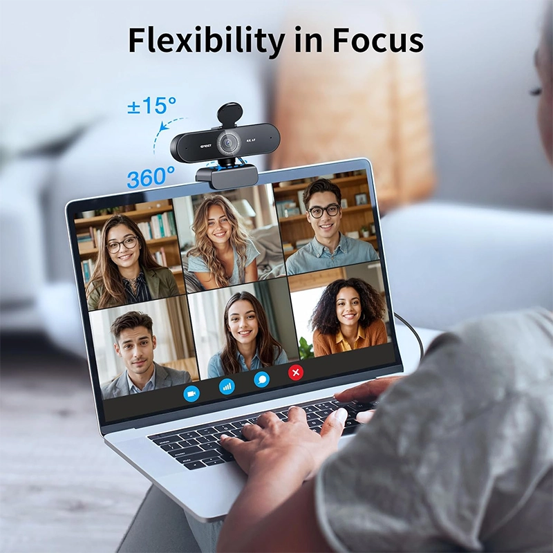 GEEKOM x EMEET NOVA 4K Ultra HD Webcam with PDAF Autofocus 800×800