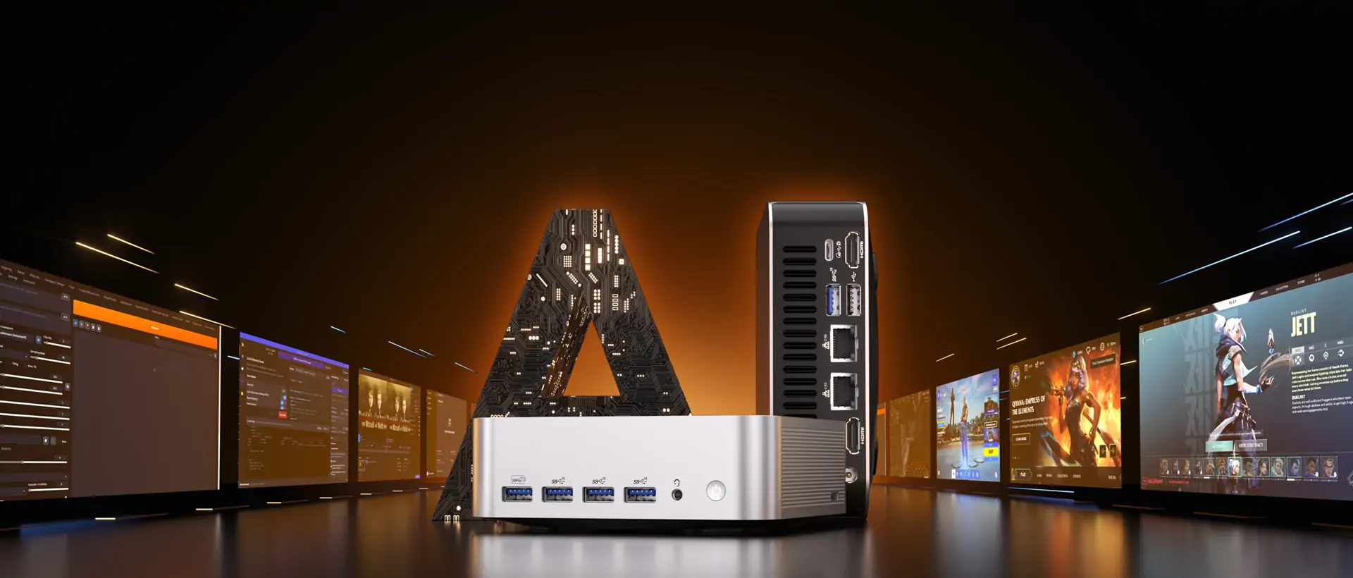 GEEKOM A9 Max AI Mini PC for Hybrid Work 1