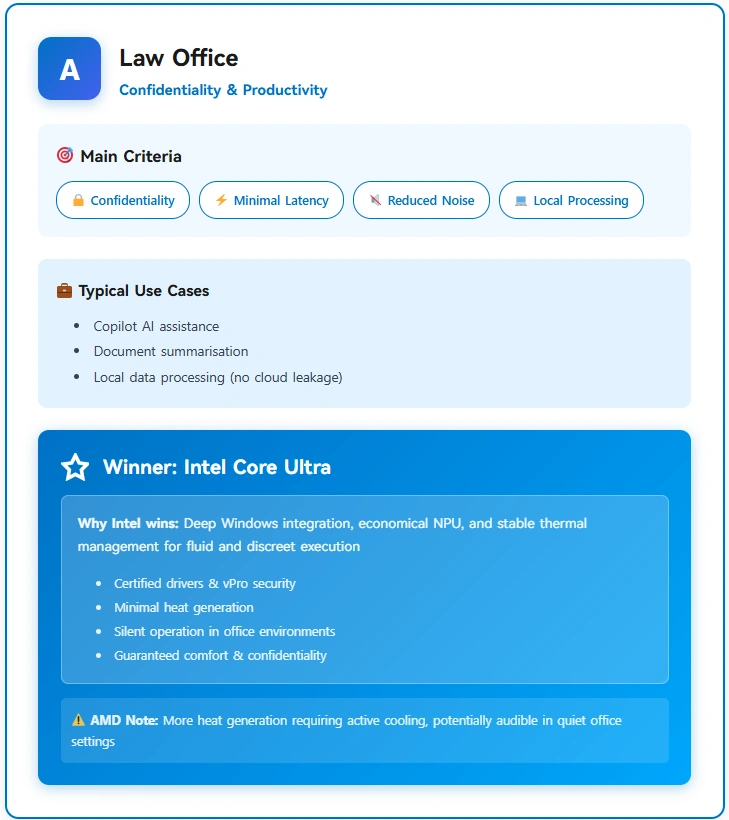ai mini pc usage - law office