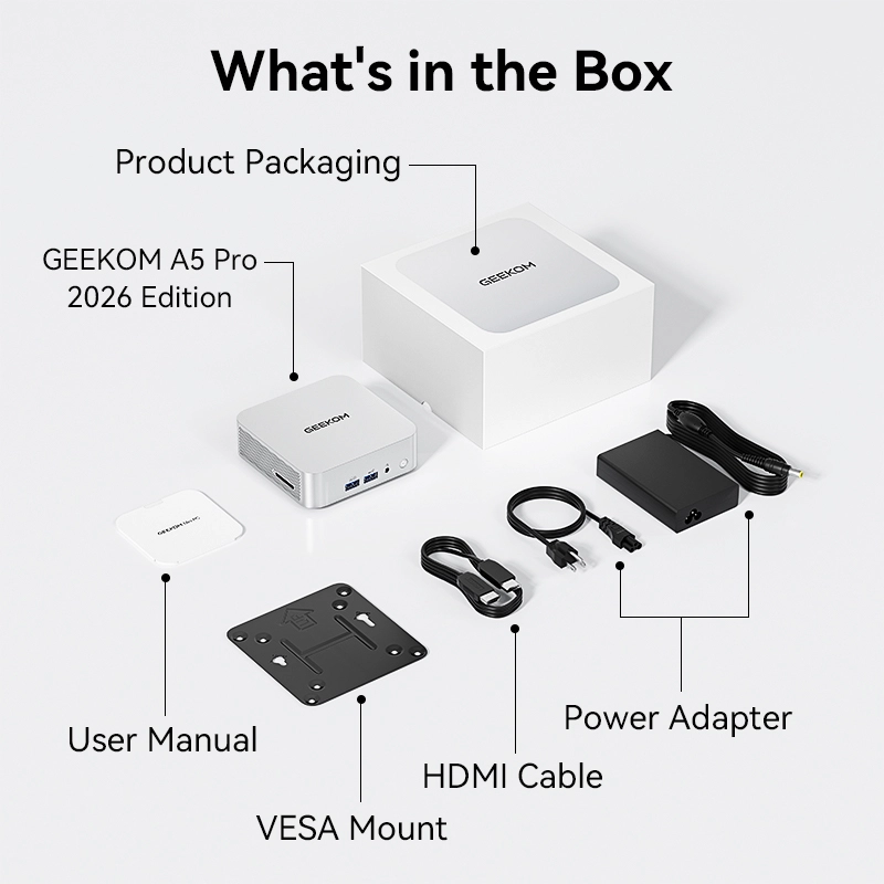GEEKOM A5 Pro 2026 Mini PC R5-7530U 800×800