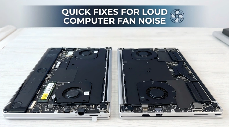fixes for loud computer fan noise