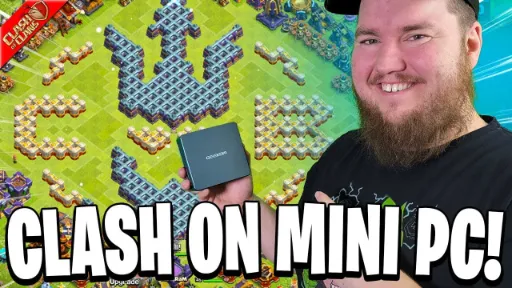 Playing Clash of Clans on a GEEKOM IT12 Mini PC 1