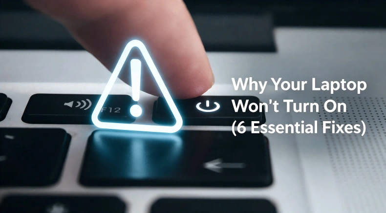 how to fix a laptop that won't turn on